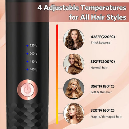 Glowvia AirWave™ Auto Curler